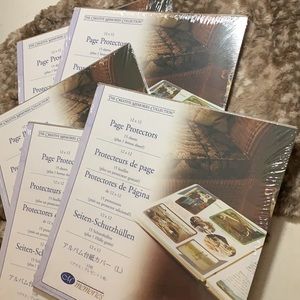 NEW Creative Memories 12x12 page protectors